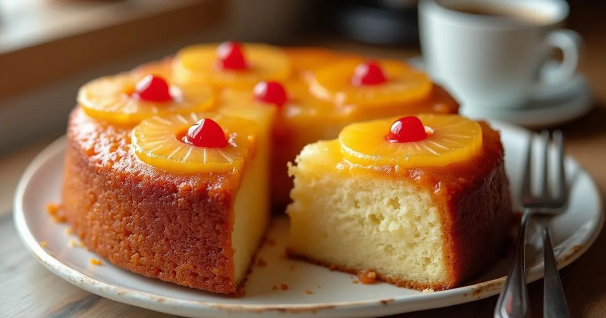 pineapple upside down cake