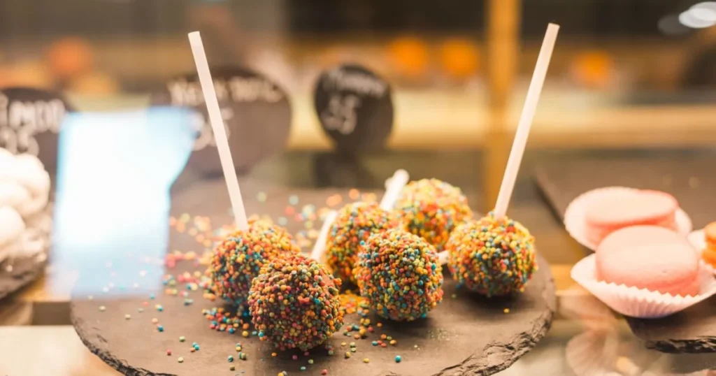 birthday cake pops